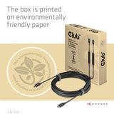 Club 3D CAC-1535 USB-C til DisplayPort 1.4 kabel 5m Sort