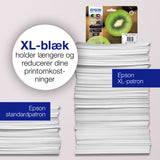 Epson Multipack 202XL Sort Gul Cyan Magenta Foto-sort Blæk C13T02G74010