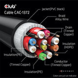 Club 3D CAC-1372 HDMI 2.1 kabel 2m sort