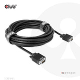 Club 3D VGA-kabel 10m Sort