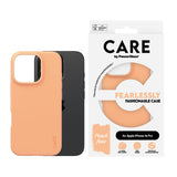 PanzerGlass CARE Fashionable Case Peachy til iPhone 16 Pro Fersken Fabriksny