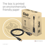 Club 3D CAC-1012 DisplayPort til VGA adapterkabel 2 m Sort