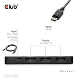 Club 3D Videoadapter 14cm Sort