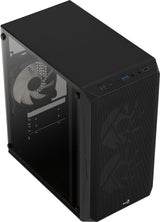 AeroCool CS-107-A-BK-v2 Tower Micro ATX Sort