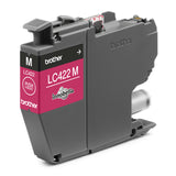 Brother LC 422M Magenta 550 sider Blæk