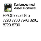 HP 953XL Gul 1450 sider Blæk F6U18AE