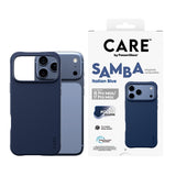 CARE by PanzerGlass Samba Beskyttelsescover til iPhone 18 Pro Max, iPhone 17 Pro Max Italian Blue Fabriksny