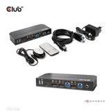 Club 3D CSV-7210 KVM / audio-switch Desktop
