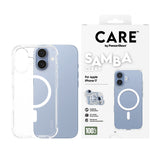 CARE by PanzerGlass Fashionable Case Samba Beskyttelsescover til iPhone 17 Transparent Fabriksny