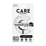 PanzerGlass CARE Kickstand Sort til Apple iPhone 16 Plus Fabriksny