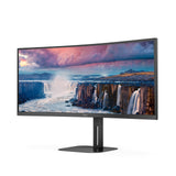 AOC Value-line CU34V5C/BK 34 3440 x 1440 (UltraWide) HDMI DisplayPort USB-C 100Hz Dockingskærm