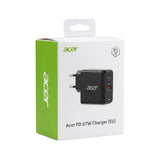 Acer Adapter 67Watt 1xUSB-A 2xUSB-C Fabriksny