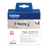 Brother DK-22212 Tape (6,2 cm x 15,2 m)