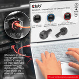 Club3D CAC-1922 Dual-USB Bil oplader 63W