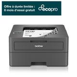 Brother HL-L2445DW sort/hvid laserprinter
