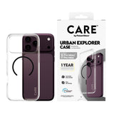 CARE by PanzerGlass Urban Explorer Beskyttelsescover Polycarbonat (PC) Termoplastisk polyuretan (TPU) Sort Transparent F