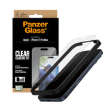 PanzerGlass® Screen Protector iPhone 2025 6.9 Pro, Classic Fit w. EasyAligner Fabriksny