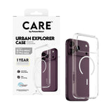 CARE by PanzerGlass Urban Explorer Beskyttelsescover Polycarbonat (PC) Termoplastisk polyuretan (TPU) Hvid Transparent F