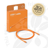 Club 3D USB Type-C kabel 2m Orange