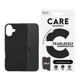 PanzerGlass CARE Fashionable Case til iPhone 16 Plus Sort Fabriksny