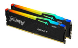Kingston FURY Beast DDR5 SDRAM 16GB kit CL40 On-die ECC DIMM 288-PIN