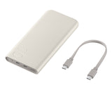 Samsung EB-P3401XUEGWW Powerbank 10000mAh 25W 2xUSB-C Beige Beige