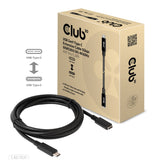 Club 3D CAC-1531 USB-C 3.2 Gen 1 forlængerkabel 1m Sort