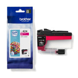 Brother LC 424M Magenta 750 sider Blæk