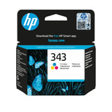 HP 343 Farve (cyan, magenta, gul) 330 sider Blæk C8766EE