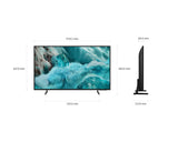 Samsung Q7F 50 QLED (2025) 4K Ultra HD Sort