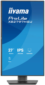 iiyama ProLite XB2797HSU-B1 27 IPS 1920 x 1080 (Full HD) HDMI DisplayPort 120Hz