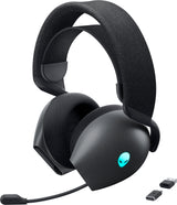Alienware Tri-Mode Wireless Gaming Headset AW725H Trådløs Kablet Høretelefoner Sort