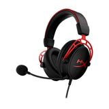 HyperX Cloud Alpha Kablet Høretelefoner Sort Rød Fabriksny