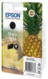 Epson 604 Sort 150 sider Blæk C13T10G14020