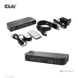 Club 3D CSV-1382 KVM / audio-switch Desktop
