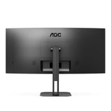 AOC Value-line CU34V5C/BK 34 3440 x 1440 (UltraWide) HDMI DisplayPort USB-C 100Hz Dockingskærm