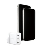 empower by PanzerGlass Turbo UK 70W GaN Adapter 2xUSB-C+USB-A