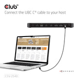 Club 3D 14-1 USB-C Quad Display Docking Station