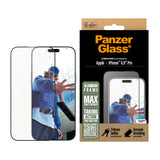 PanzerGlass Aluminium Ramme Skærmbeskytter Apple Iphone 16 Pro Max Fabriksny