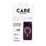 PanzerGlass CARE™ by ® Samba Case Transparent w. White MagSafe iPhone 2026 Pro Max | 17 Pro Max Beskyttelsescover Transp