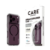 CARE by PanzerGlass Urban Explorer Beskyttelsescover Polycarbonat (PC) Termoplastisk polyuretan (TPU) Sort Transparent F