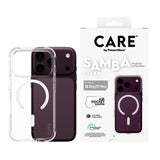 PanzerGlass CARE™ by ® Samba Case Transparent w. White MagSafe iPhone 2026 Pro | 17 Pro Beskyttelsescover Transparent Fa