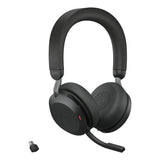 Jabra Evolve2 75 Trådløs Høretelefoner Sort Fabriksny