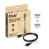Club 3D DisplayPort kabel 1.6m Sort