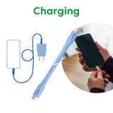 Club 3D USB4 USB Type-C kabel 2m Blå Fabriksny