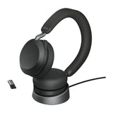 Jabra Evolve2 75 Trådløs Høretelefoner Sort Fabriksny