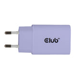 Club 3D CAC-3025 30Watt Strømforsyningsadapter Lilla 2 stk.