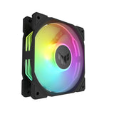 ASUS TUF Gaming TR120 ARGB Etuiblæsersæt 3-pack Sort 120 mm