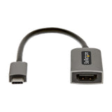 StarTech.com USB C to HDMI Adapter, 4K 60Hz UHD Video, HDR10, USB-C to HDMI 2.0b Adapter Dongle, USB Type-C DP Alt Mode