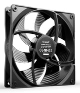 be quiet! Pure Wings 3 Fan 1-pack Sort 140 mm